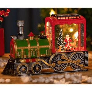 기차 스노우볼 선물 아동 워터볼 트리 스퀘어 음악 부스 스노우 크리스탈