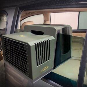 차량 무시동 창문형 텐트 야외 12V 나들이 차박 캠핑 24V 에어컨