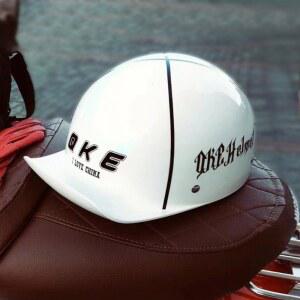 스냅백 헬멧 오토바이 반모 바이크 여름헬멧 스쿠터 클래식