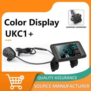 EBike LCD 디스플레이 화면 미터 속도 제어판 전기 자전거 액세서리 용 UKC1 + 24V-72V
