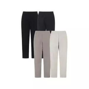 지오지아 남성 코듀로이 루즈핏 풀밴딩 팬츠_AEF4PP1104