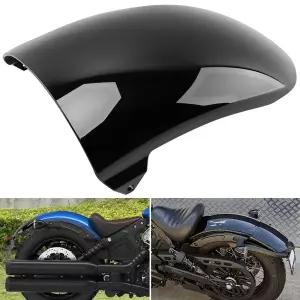 호환  인디언 스카우트 보버 2015-2025용 리어 펜더 커버 브라이트 블랙 머드가드 스플래시 가드 프로텍터