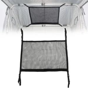 EHWI 스 쉘터 오버헤드 스토리지 네트 겨울 낚시 낚시꾼 열 텐트 화물 정리 웹 해먹 야외 하우스 지붕