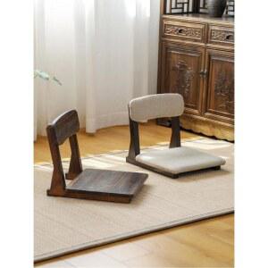 식 다리없는 의자 거실 좌식 원목 바닥형