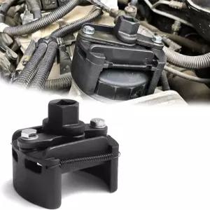 쿠슬크드 오일 필터 렌치 제거 도구 2.36인치에서 3.15인치까지 조절 가능 내구성 있는 캡 스패너 세트