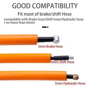ZTTO 1.5M 자전거 프레임 내부 하우징 댐퍼 MTB 도로 시프트/브레이크/유압 호스 용 6mm 폼 슬리브 케이블