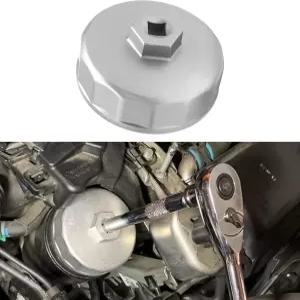 레부그르 헤비 듀티 74mm 14플로트 오일 필터 렌치 도구 3/8인치 정사각형 드라이브 제거 도요타 포르쉐