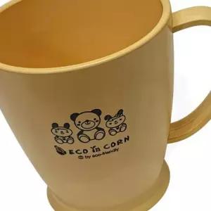 손잡이 머그컵 어린이컵 옥수수 식기 물잔 국산 플라스틱 업소용
