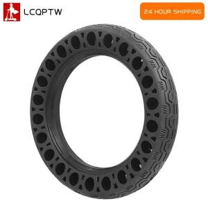 12x2.125-25 솔리드 고무 타이어 전기 자전거 용 비 팽창 식 벌집 충격 흡수 장치 12 인치 스쿠터 부품
