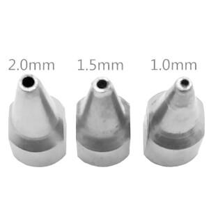 1pc/3pcs 노즐 1mm/1.5mm/2mm S-993A/S-995A 용 전기 디 솔더링 건 용접 납땜 용품 슬리버 펌프