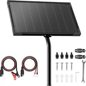 게이트 오프너 전기 울타리 자동차 보트를 위한 볼셋 10W 12V 태양광 배터리 충전기 및 유지보수 장치 MPPT