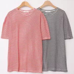 [하프클럽/]빅사이즈티 U398L603 롤링잔줄지오버핏티셔츠 LY