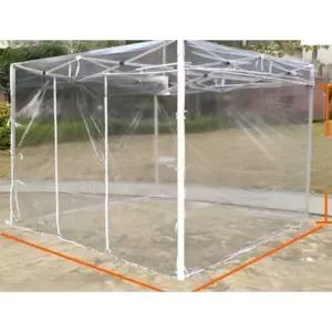 방수천막 야외 투명 테라스 방수 텐트 방풍 캐노피 방수포