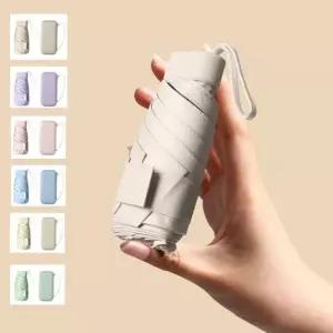 채움하우스 초경량 포켓우양산 UA차단 접이식 우양산 미니 휴대용겸우산 여성 20대 가벼운양산 857115