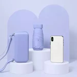 채움하우스 초미니 마카롱 양우산 초경량 자외선차단 양산 우산휴대용 캡슐 857113