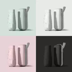 채움하우스 UV 자외선 차단 초경량 암막 우양산 양산 우산 대캡슐 마카롱 접이식 양우산 막우 857112