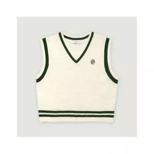 행텐 여성 포인트 크롭 케이블 베스트-01046022134 575962