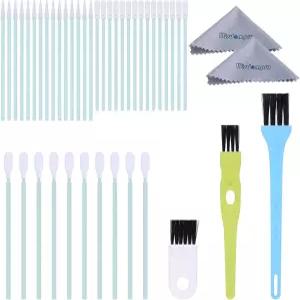 휴대폰 태블릿 이어버드 노트북 및 기타 전자 제품을 위한 Wisdompro 45개 청소 키트 USB 충전 포트 클리너