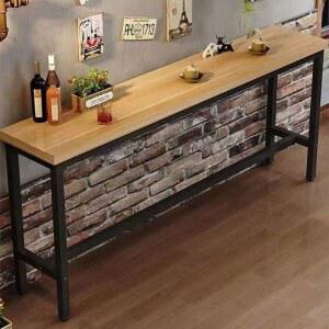 홈 바 테이블 폭30 좁은 긴테이블 테라스 업소용