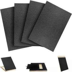 4팩 개 네일 스크래치 보드 교체용 사포 보드용 자가 접착 패드 효과적인 개와 고양이 발톱 관리를 위한