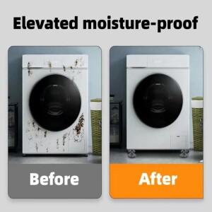 4Pcs 세탁기 발 패드 소음 감소 충격 흡수 강화 브래킷 냉장고 미끄럼 방지 지원 댐퍼