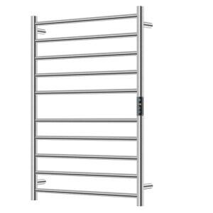 욕실용 아쿠아트렌드 타월 워머 핫 타이머 랙 고속 가열 스테인레스 대형 니켈 가열식 10바 내장 스틸 플러그인