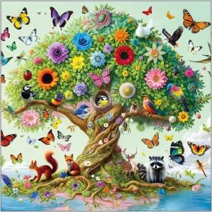 성인과 청소년 및 가족을 위한 물고기 지혜 1000피스 직소 퍼즐 해피 게임 타임 동물 귀여운 재미있는