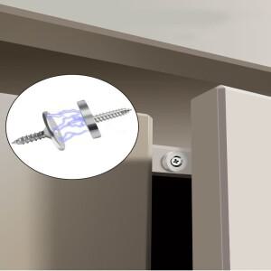 자석 캐비닛 및 도어 래치 캐치 클로저 가구 하드웨어 부품 강력한 스냅 흡착