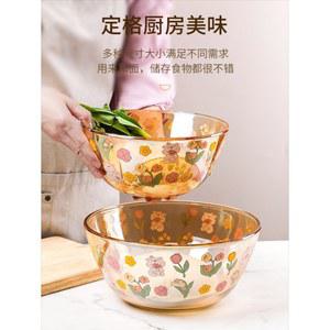 스텐 유리 베이킹 법랑 레트로 차가운 혼합 반죽 독일어 스테인리스 비빔밥 신강 가정용