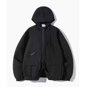 [매장정품] 디미트리블랙 ASI 2WAY 시어서커 후드 윈드브레이커_블랙 ABD4JP01BK