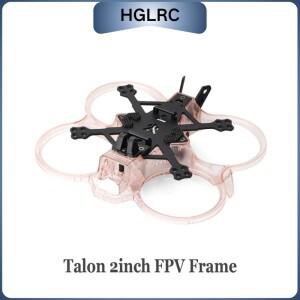 HGLRC Talon 2인치 106mm 프레임 키트, 아날로그  DJI O3 에어 유닛 FPV Cinewhoop 드론, RC 액세서리용