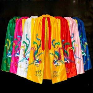 무속인 가운 무당옷 점사복 도교 전통 자수 선녀복 보살복 이중 사극 연극 의상