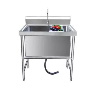 업소용 대형 개수대 캠핑장 학교 사각 세면대 싱크대