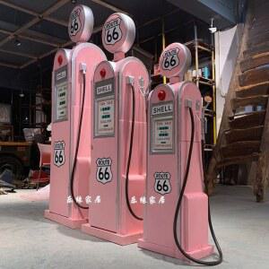 북유럽 빈티지 촬영소품 레트로 주유소 엔틱샵 주유기