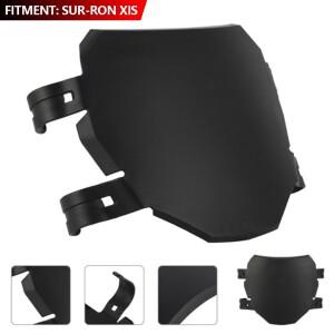 레이싱 스타일 전기 자전거 외관 부품 번호판 서론 X/S 경량 개조 액세서리