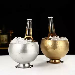 스텐 아이스버킷 양주 얼음통 와인 쿨러 하이볼 맥주