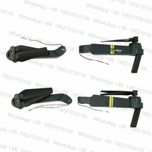 E58 JY019 RC 쿼드콥터 드론 액세서리 DIY 업그레이드 부품용 모터 프로펠러가 있는 4개 교체용 플라스틱