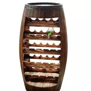 거실 와인랙 보관 원목 주류 행거 꽂이 스탠드 걸이
