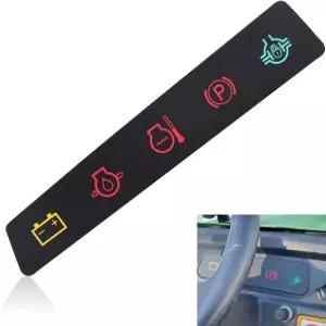 M117670 대시 패널 데칼/계기판 표시기 라벨 일련 번호 022482 아래의 존 디어 유틸리티 차량 4X2 6X4