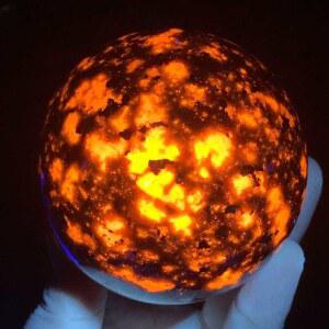 요퍼라이트 장식 유펄라이트 크리스탈 광석 광물 돌멍