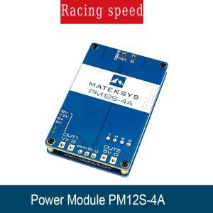 MATEK 전원 모듈 PM12S-4A 3-14S 9-55V DC 입력 PWM 제어 RC 비행기/헬리콥터/쿼드콥터 부품용