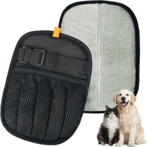 비포 애완동물 털 제거 장갑 - 조절 가능한 매직 브러시 개 고양이 제거제