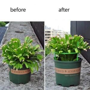 2/4팩 식물 지원 스테이크 쌓을 수 있는 정원 꽃 실내 실외 등반