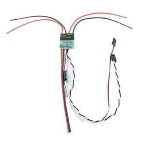 A99E-2-6S 30A 브러시드 듀얼 채널 ESC(트랙 차량  보트용 탱크 믹서 포함)(양방향 PWM 신호)