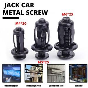 잭너트 금속 페탈 리벳 나사 볼트 확장 클램프 플러그 중공 앵커 잠금 자동차 번호판 고정 패스너