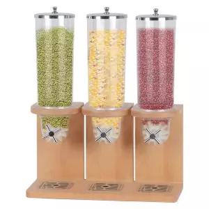 시리얼 보관통 오트밀 견과류 디스펜서 레스토랑 호텔 조식 보관함