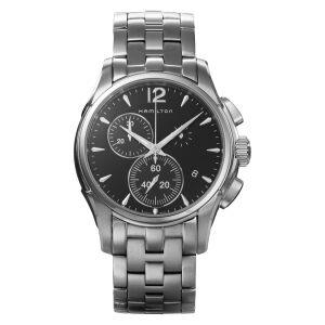 [병행 수입품] Watch 10 43mm H32612131 [해밀턴] 시계 재즈 마스터 블랙 문자판 석영 기압 방수 사파이어