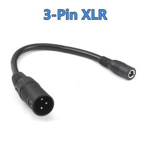 리튬 이온 충전기 연장 케이블 코드, 암-3 핀 XLR/RCA/3P GX12-M12 컨버터 DC5.5 * 2.1mm, 12.6V 48V