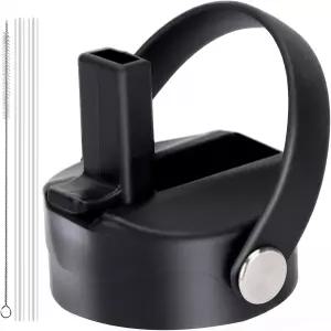 하이드로플라스크용 빨대 뚜껑이 있는 와이드 마우스 물병 32온스 40온스 타케야 병 큰 노즐이 교체용 캡