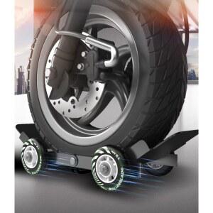 오토바이 펑크 빵구 접이식 바이크 견인 바퀴 스쿠터